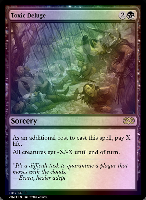 Toxic Deluge FOIL