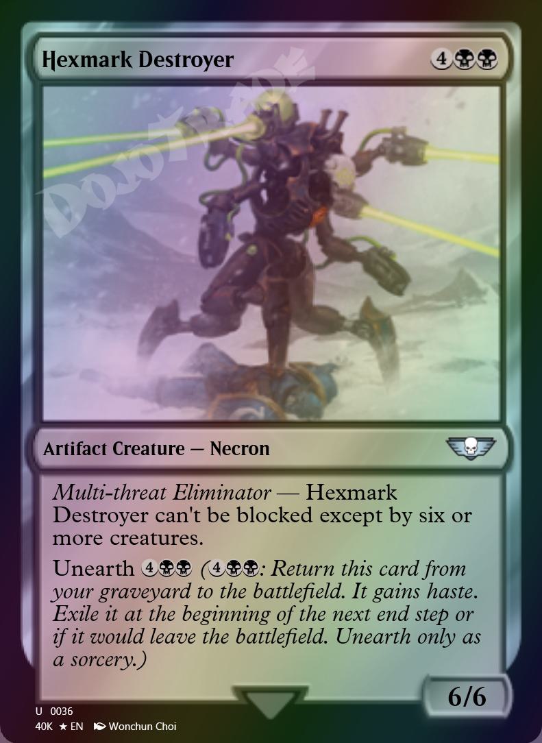 Hexmark Destroyer FOIL