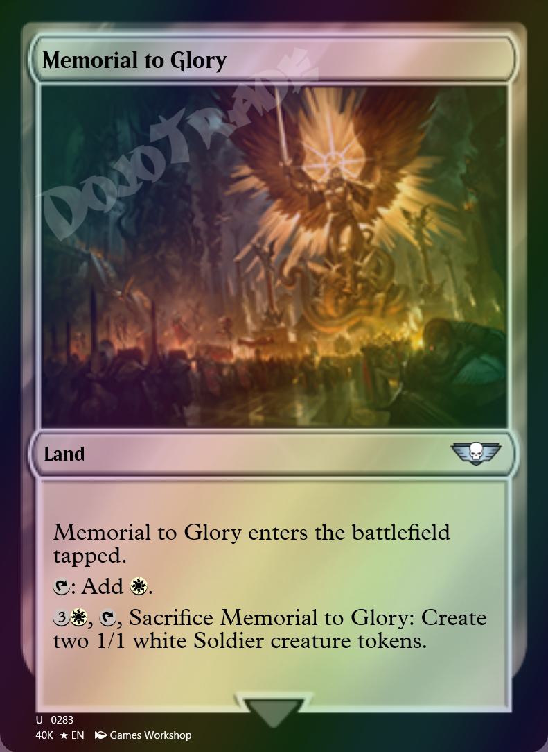 Memorial to Glory FOIL