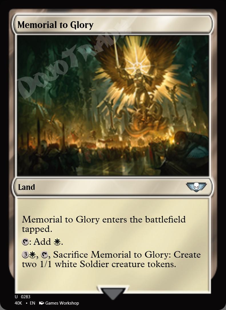 Memorial to Glory