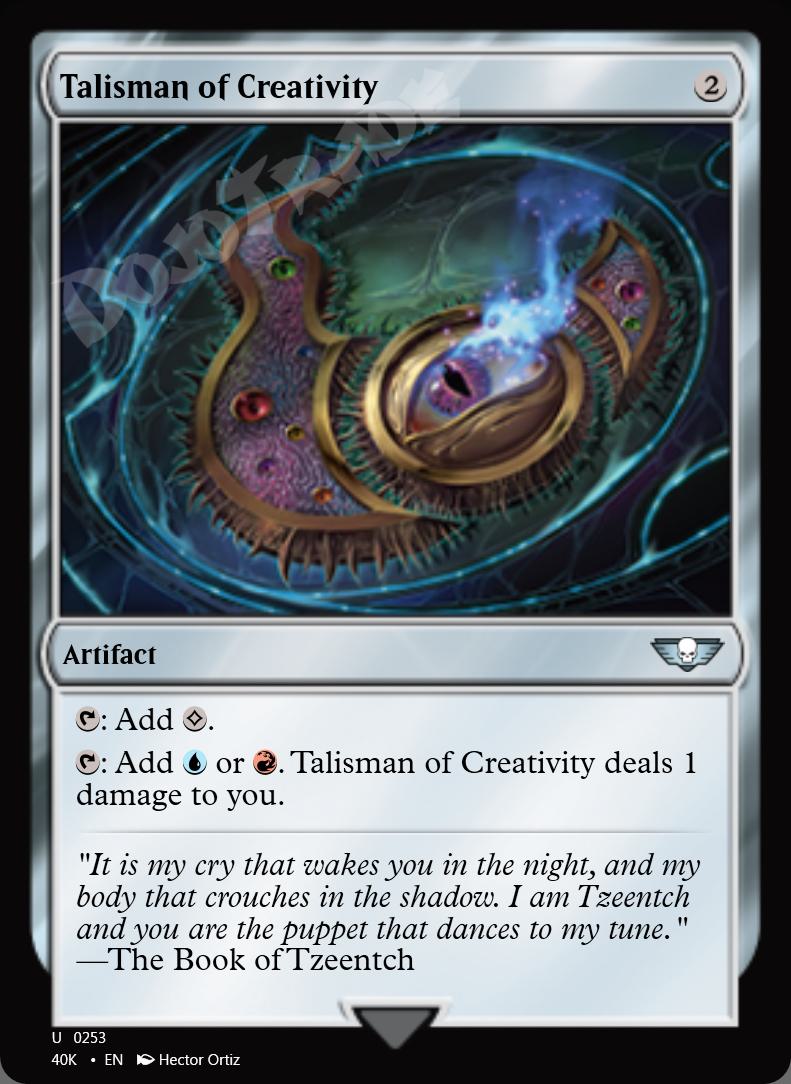 Talisman of Creativity