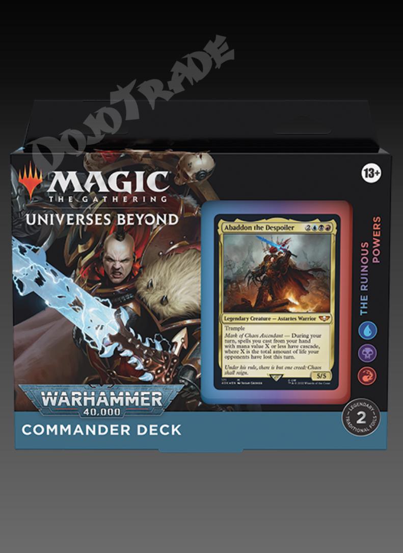 Warhammer 40,000 Commander Deck: The Ruinous Powers