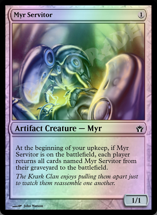 Myr Servitor FOIL