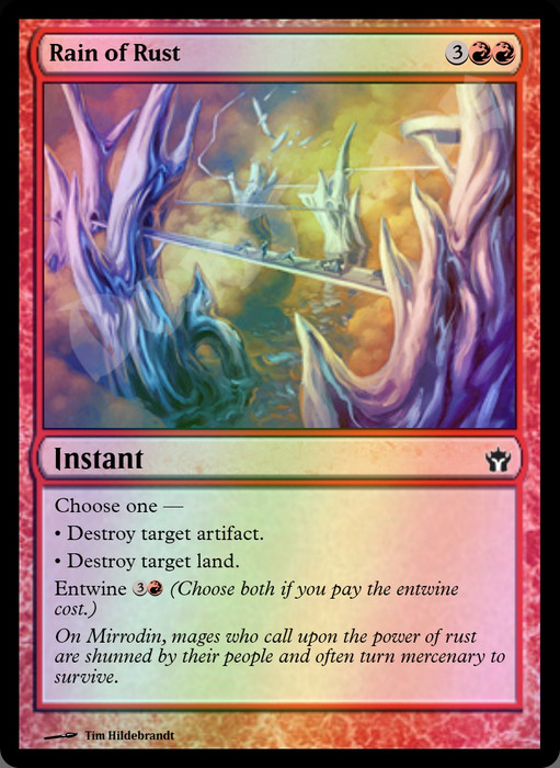 Rain of Rust FOIL