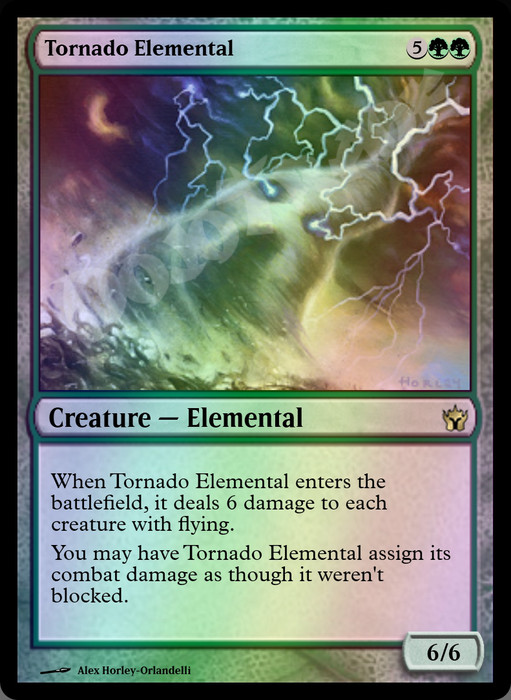 Tornado Elemental FOIL