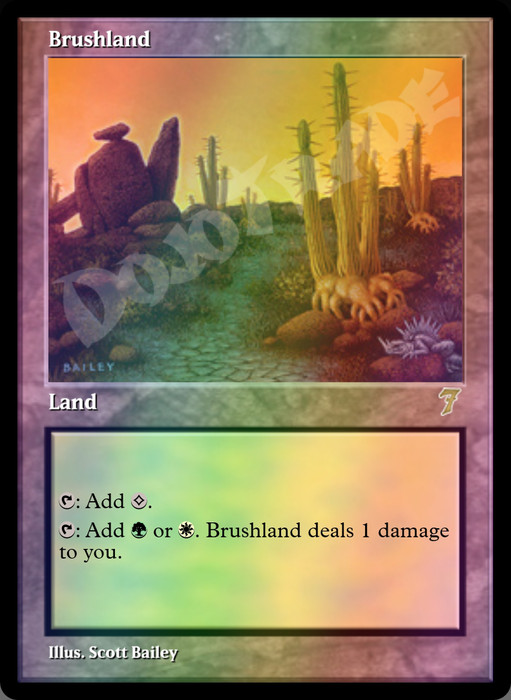 Brushland FOIL