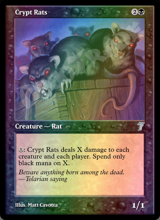 Crypt Rats FOIL