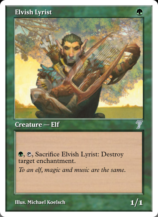 Elvish Lyrist