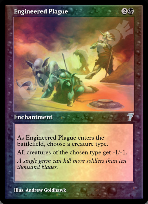 Engineered Plague FOIL