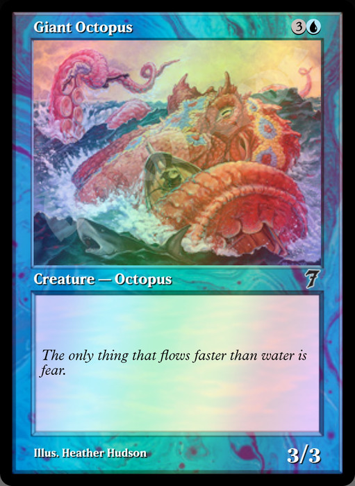 Giant Octopus FOIL