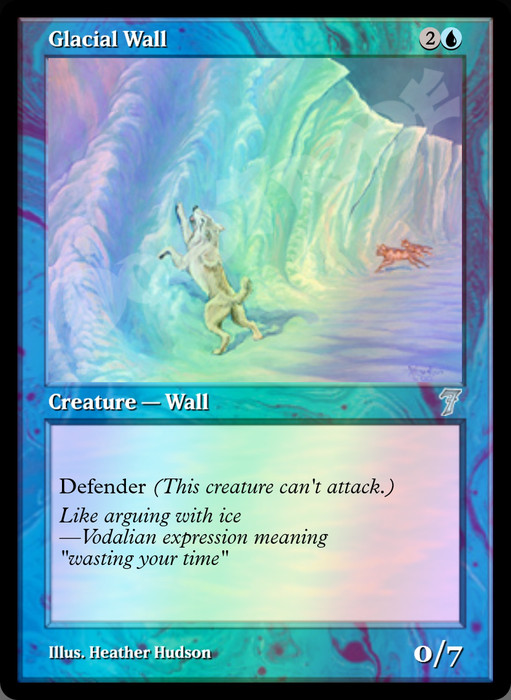 Glacial Wall FOIL