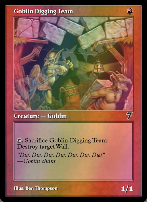 Goblin Digging Team FOIL