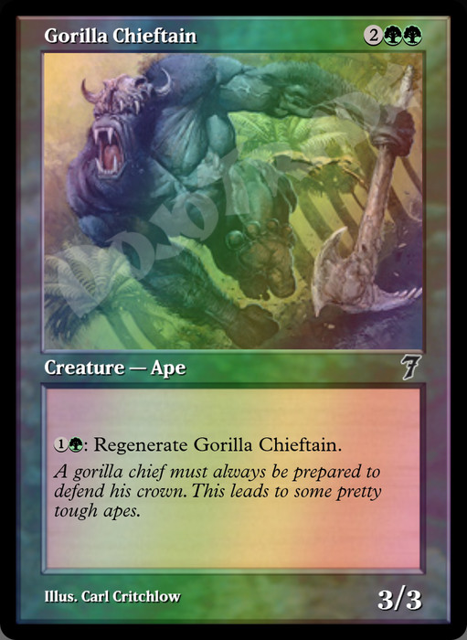 Gorilla Chieftain FOIL