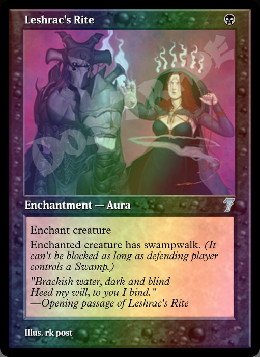 Leshrac's Rite FOIL