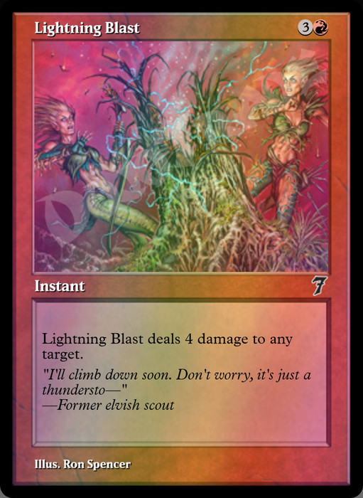 Lightning Blast FOIL