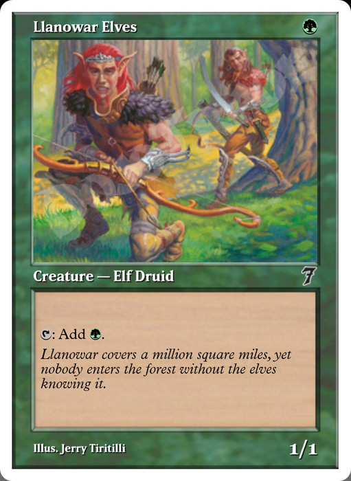 Llanowar Elves