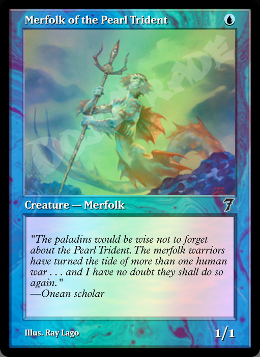 Merfolk of the Pearl Trident FOIL