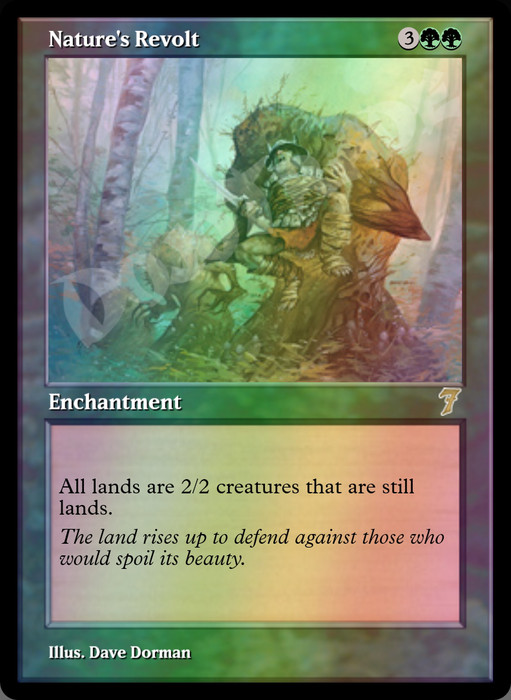 Nature's Revolt FOIL