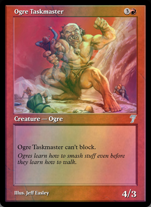 Ogre Taskmaster FOIL