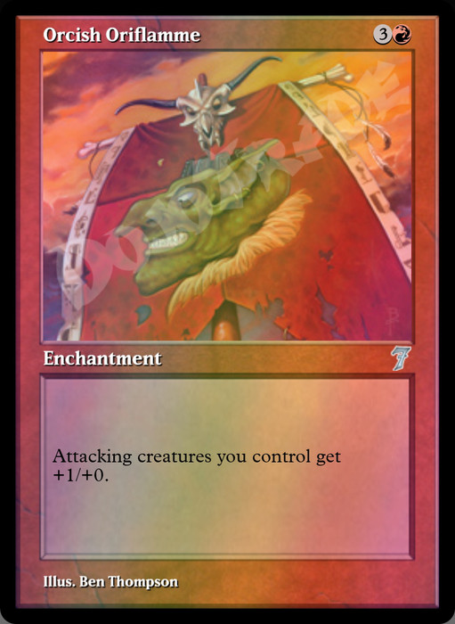 Orcish Oriflamme FOIL