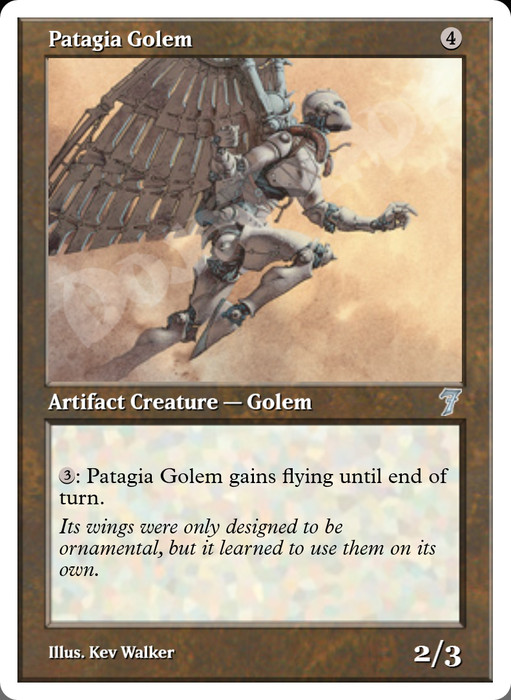 Patagia Golem