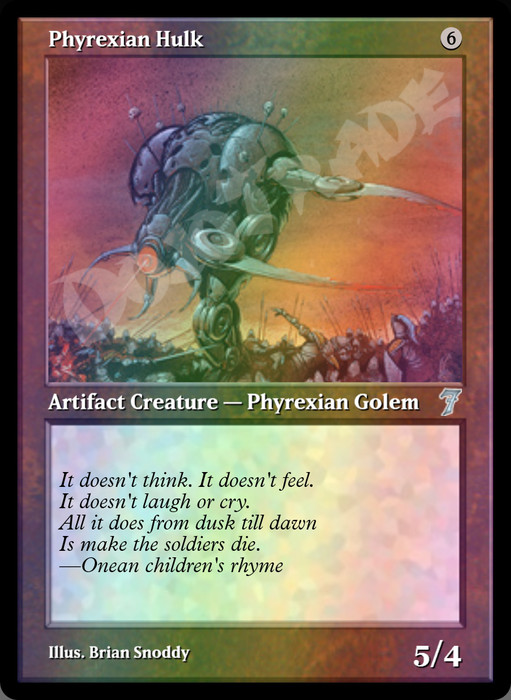 Phyrexian Hulk FOIL