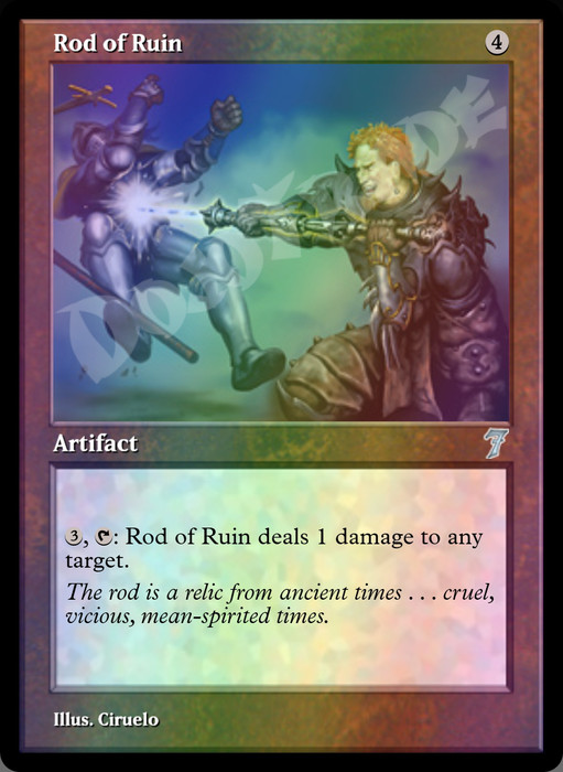 Rod of Ruin FOIL