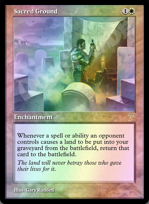 Sacred Ground FOIL