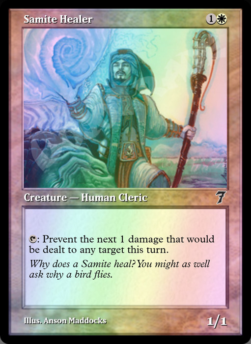 Samite Healer FOIL