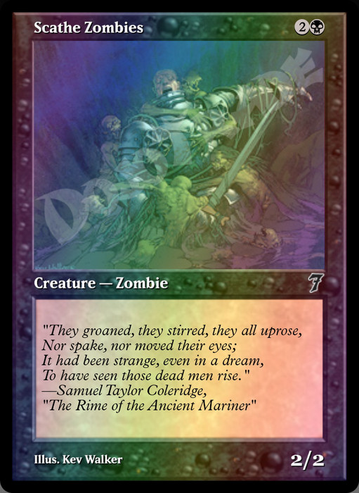 Scathe Zombies FOIL