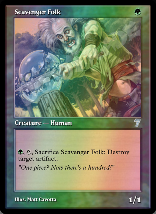 Scavenger Folk FOIL