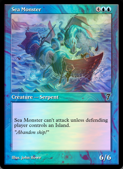 Sea Monster FOIL