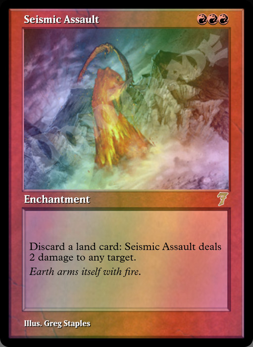 Seismic Assault FOIL