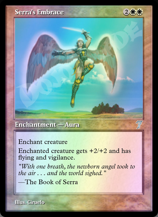 Serra's Embrace FOIL