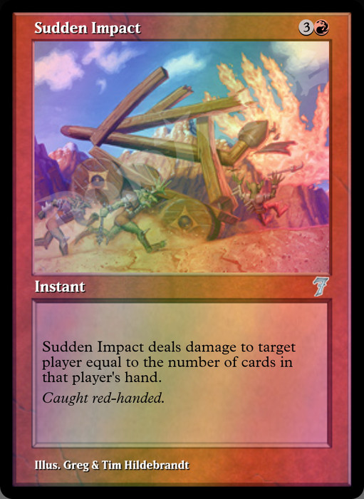 Sudden Impact FOIL