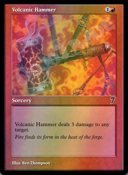 Volcanic Hammer FOIL