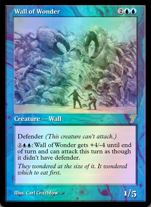 Wall of Wonder FOIL