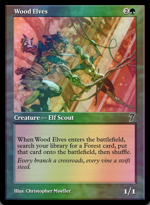 Wood Elves FOIL