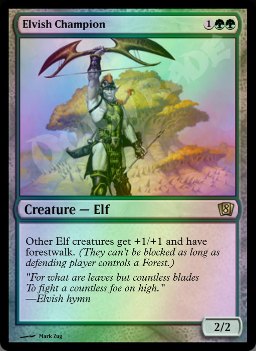 Elvish Champion FOIL