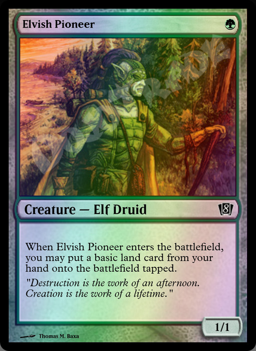 Elvish Pioneer FOIL