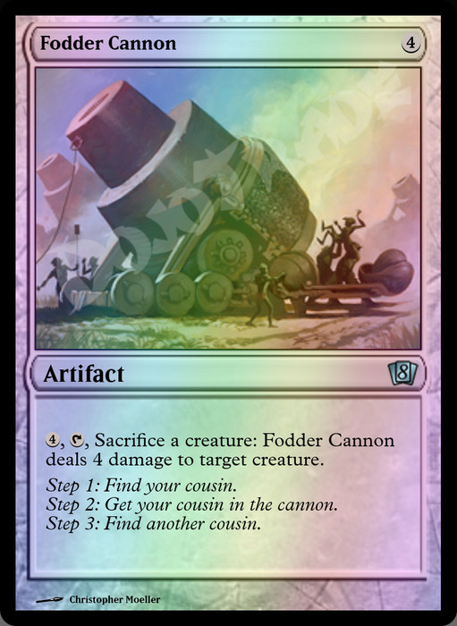 Fodder Cannon FOIL