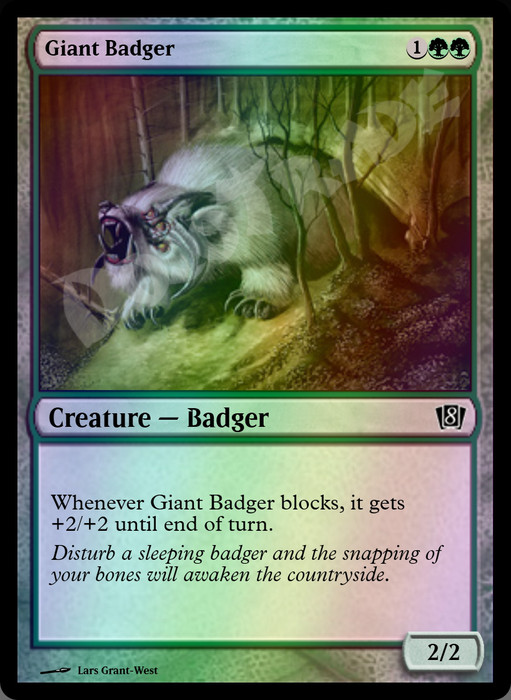 Giant Badger FOIL