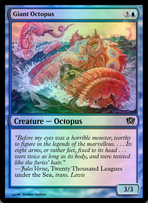 Giant Octopus FOIL