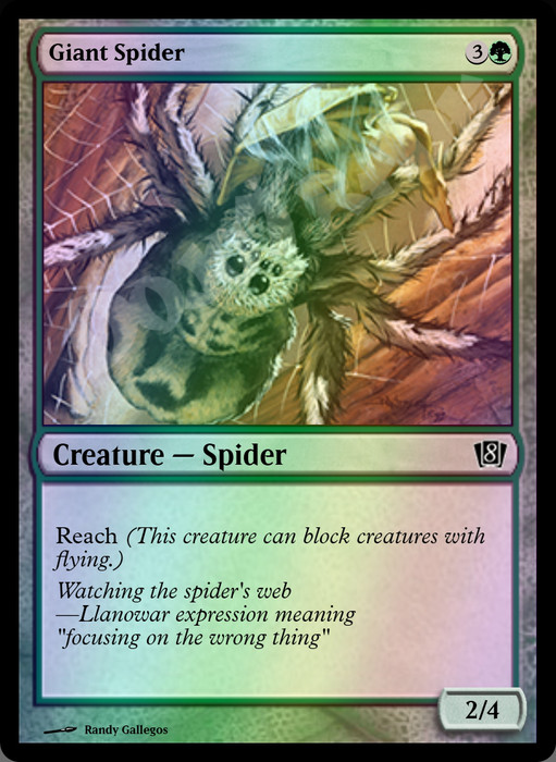 Giant Spider FOIL