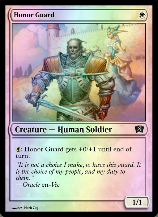 Honor Guard FOIL