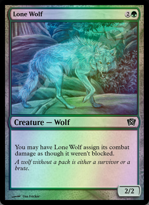 Lone Wolf FOIL