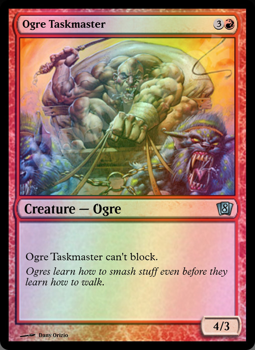 Ogre Taskmaster FOIL