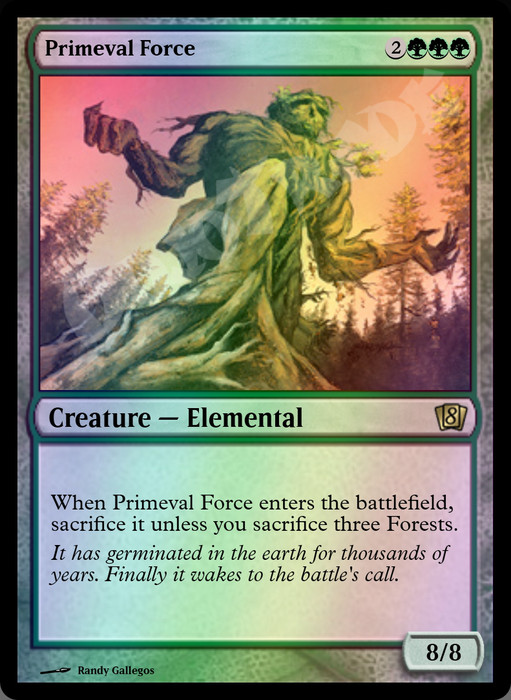 Primeval Force FOIL