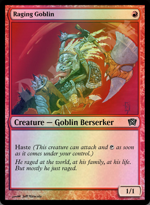 Raging Goblin FOIL