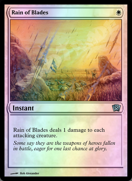 Rain of Blades FOIL